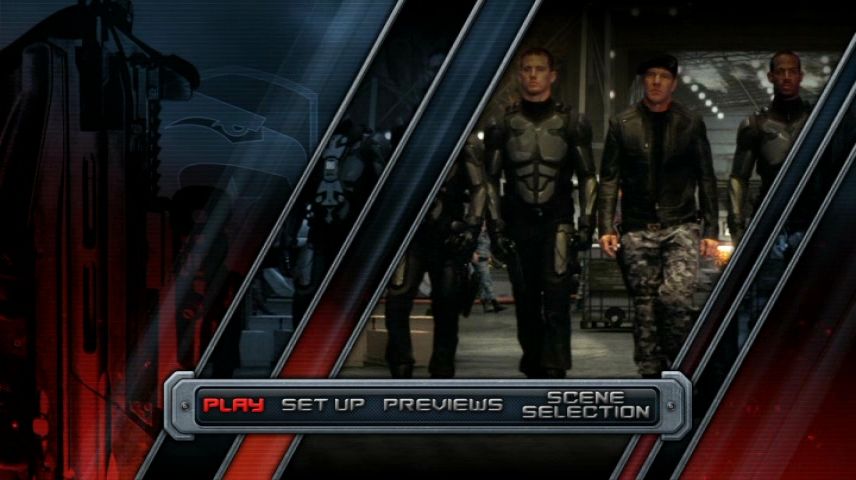 G.I. Joe: The Rise of Cobra (2009) – DVD Menus