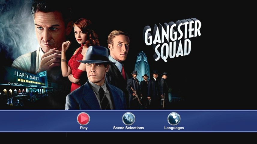 Gangster Squad Dvd Menus
