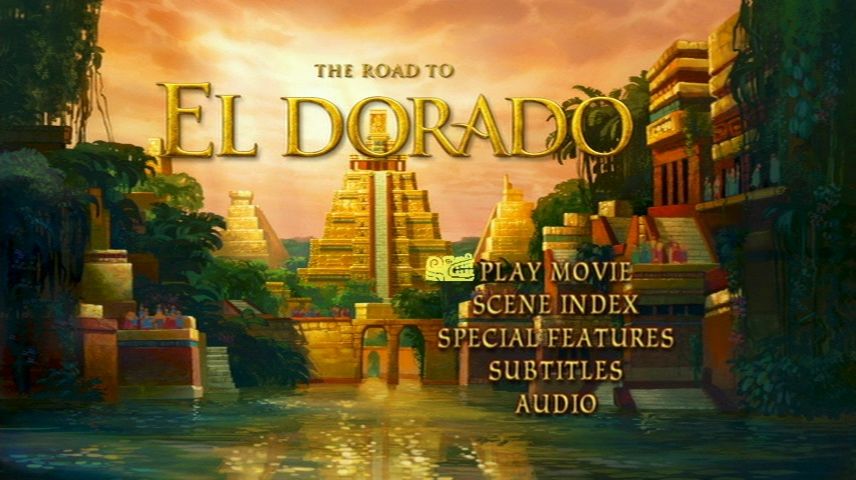The Road To El Dorado 2000 Dvd Menu