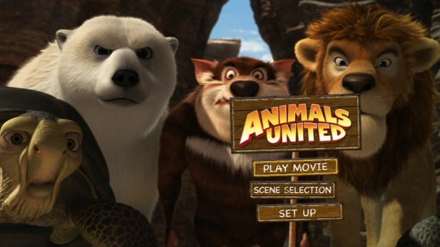 Animals United (2010) – DVD Menus