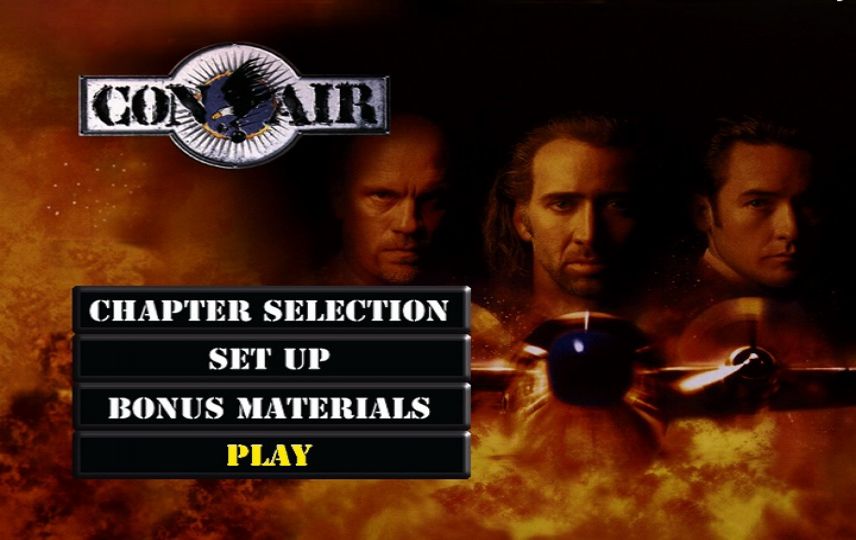 Con Air (1997) – DVD Menus