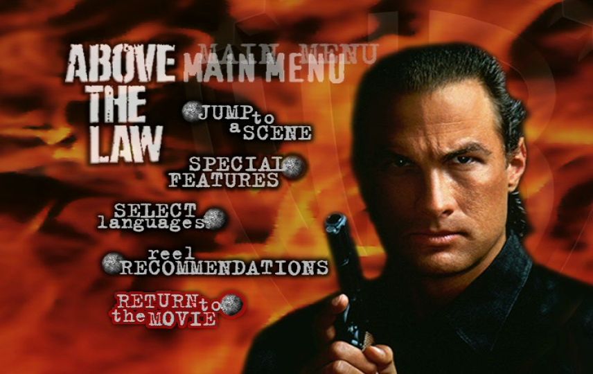 Above The Law 1988 Dvd Menus