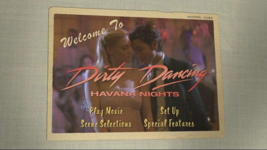 Dancing: Havana (2004) – DVD Menus