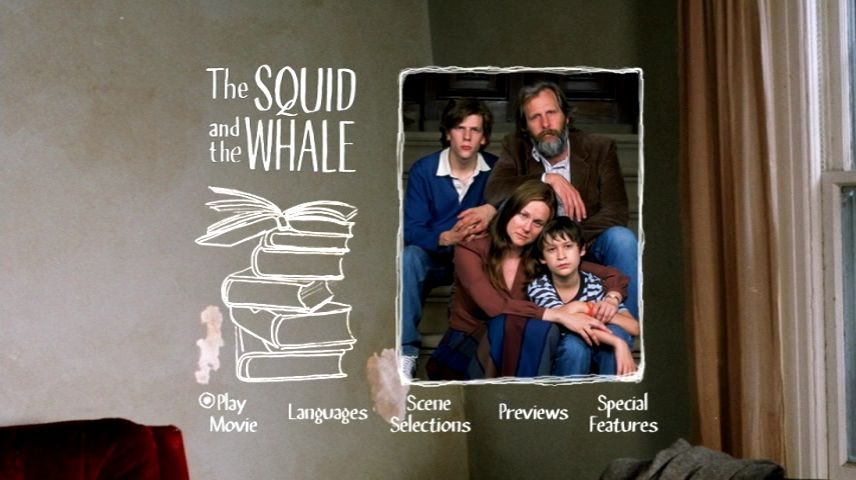 The Squid and the Whale (2005) – DVD Menus
