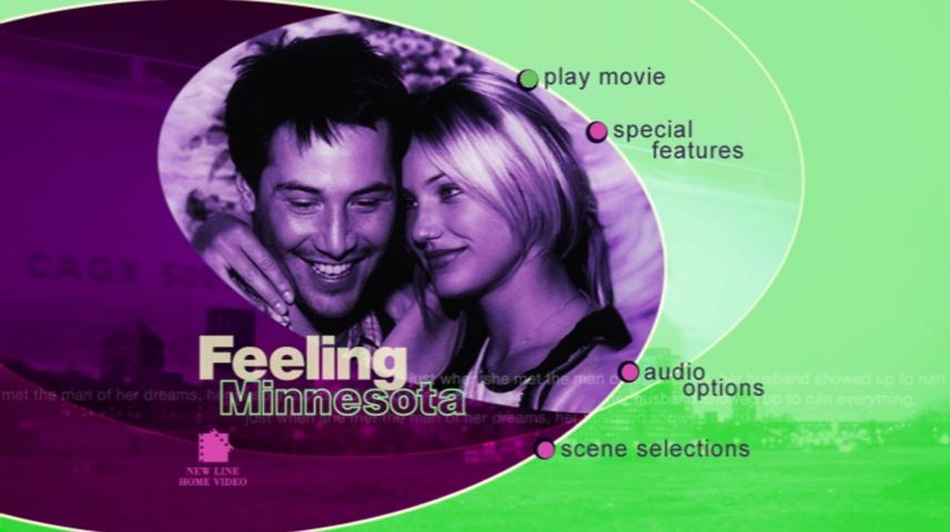 Feeling Minnesota 1996 DVD Movie Menus