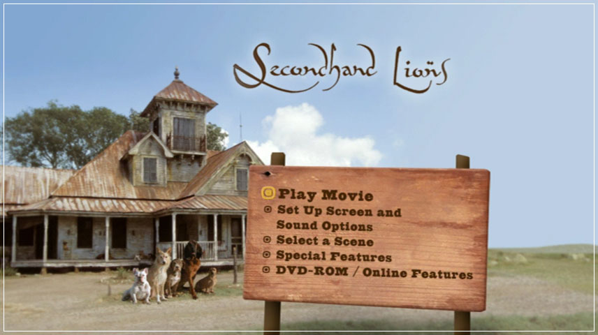 Secondhand Lions (2003) – DVD Menus
