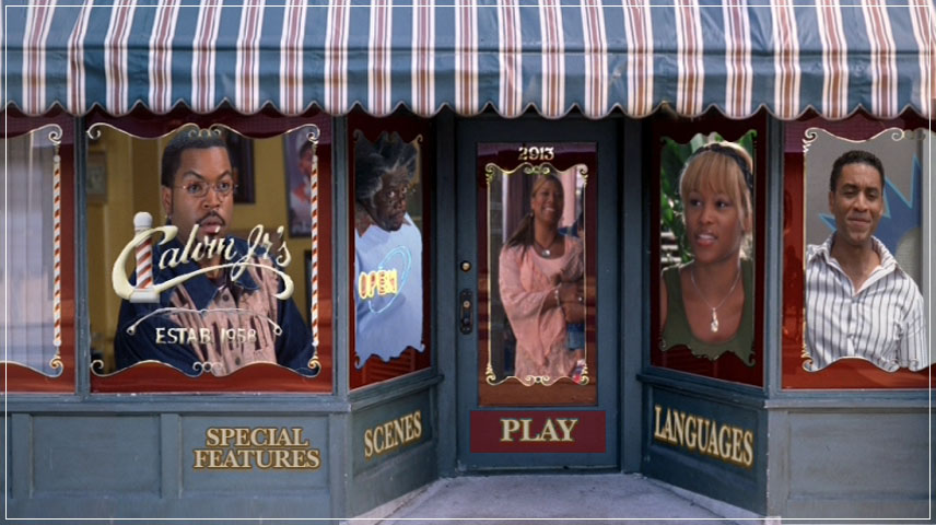Barbershop 2: Back in Business (2004) – DVD Menus