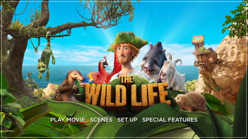 The Wild Life (2016) – DVD Menus