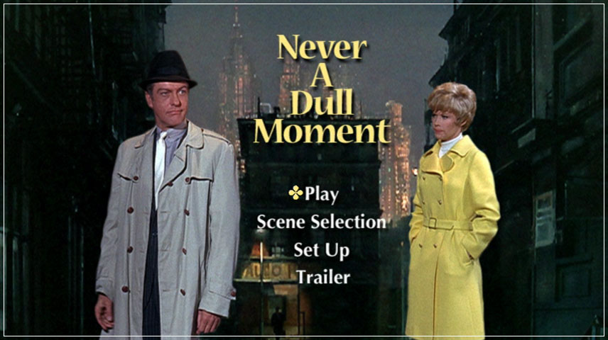 Never a Dull Moment (1968) – DVD Menus