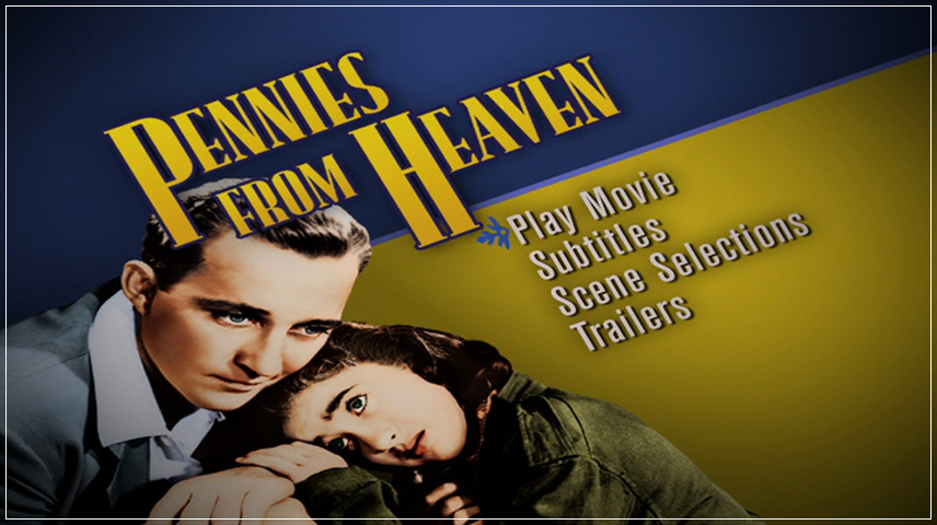 Pennies from Heaven (1936) – DVD Menus