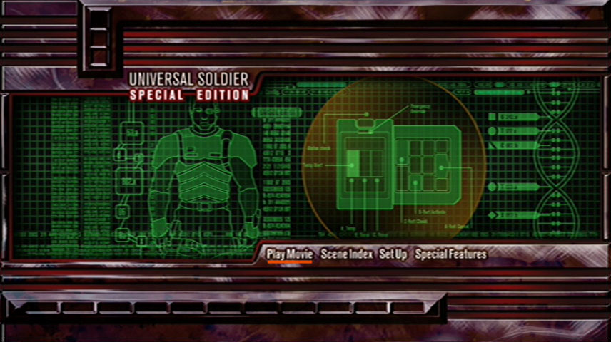Universal Soldier (1992) DVD Menus