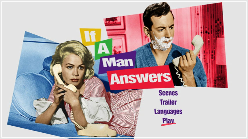 If a Man Answers (1962) – DVD Menus