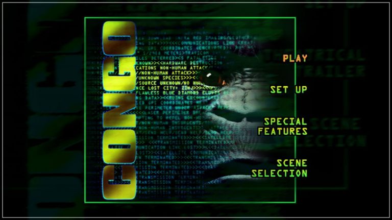 Congo 1995 DVD Menus