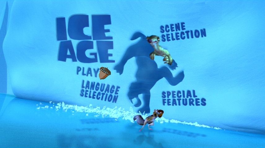 Ice Age (2002) - DVD Menus.