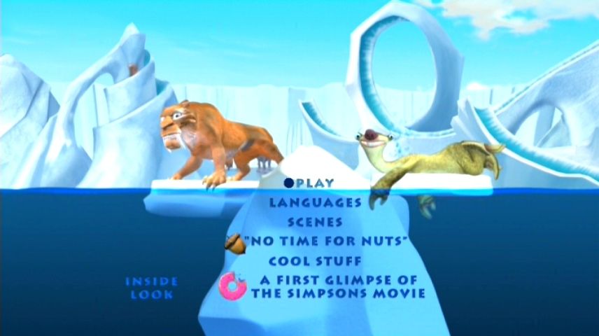 Ice Age: The Meltdown (2006) - DVD Menu.