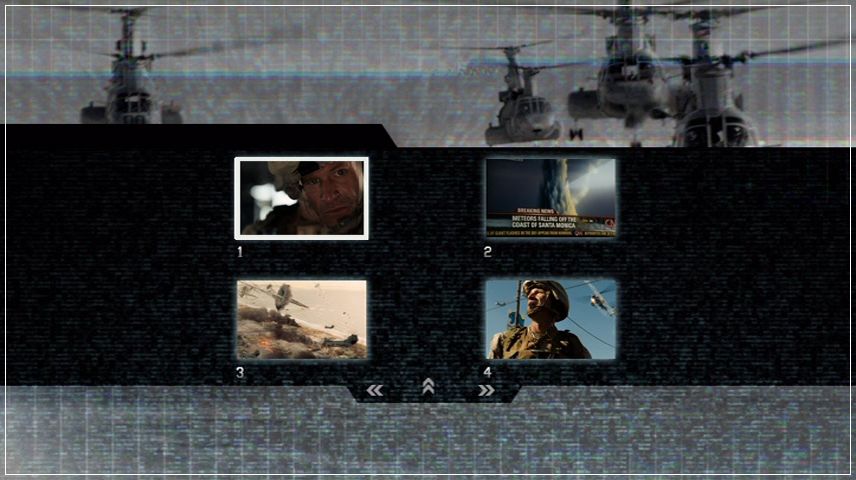 Scene Selection Menu
