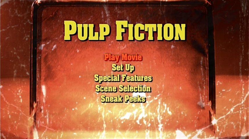 Pulp Fiction (1994) – DVD Menus