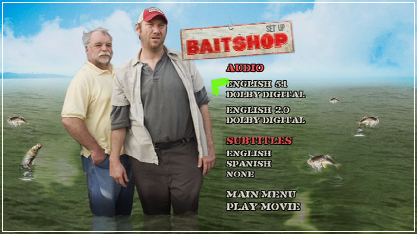 Bait Shop 2008 Dvd Menus