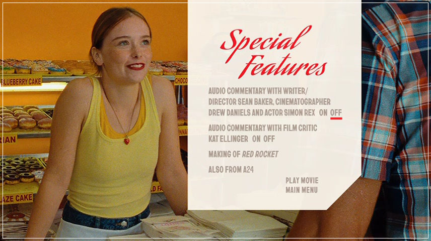 Special Features Menu