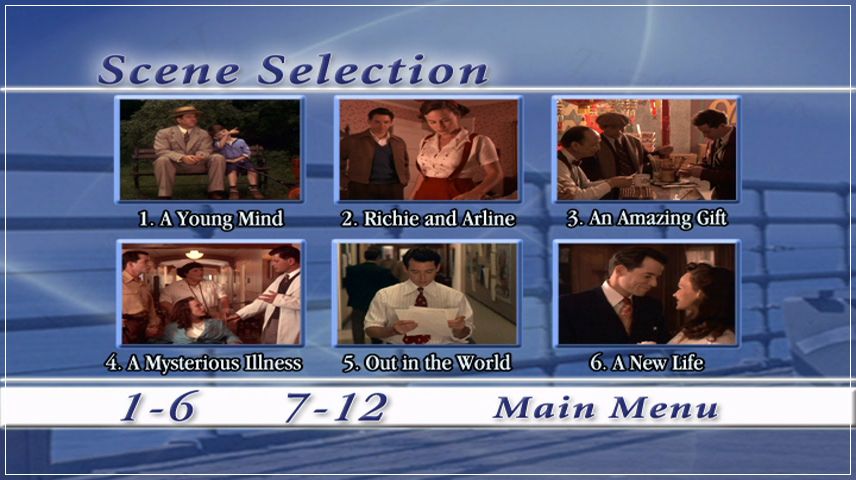 Scene Selection Menu