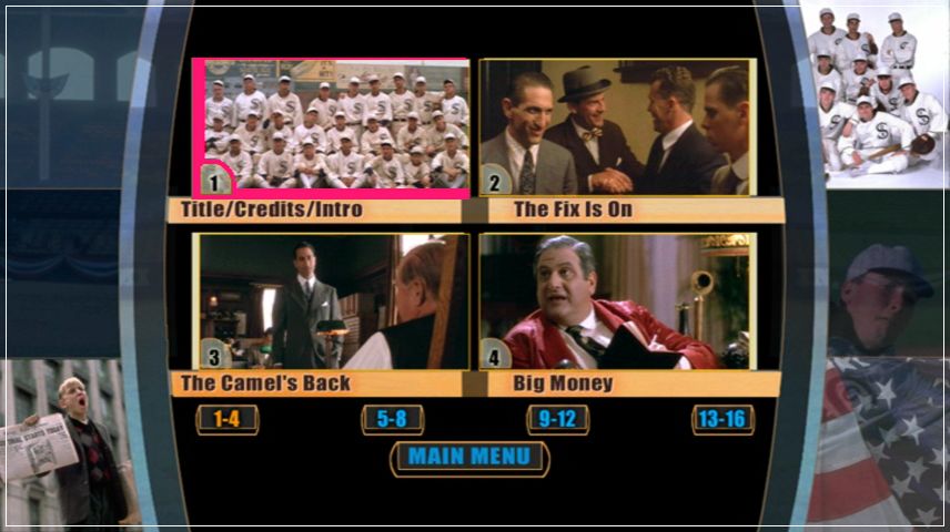 Scene Selection Menu