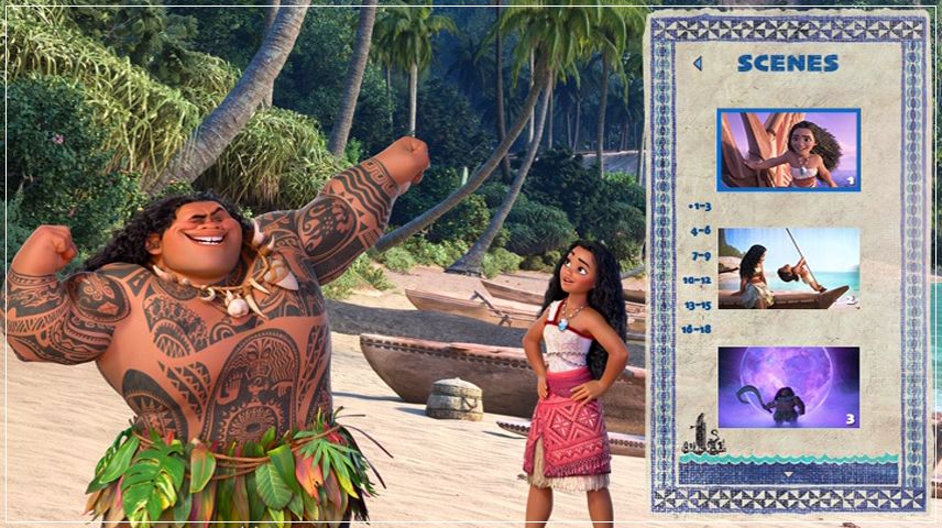 Scene Selection Menu