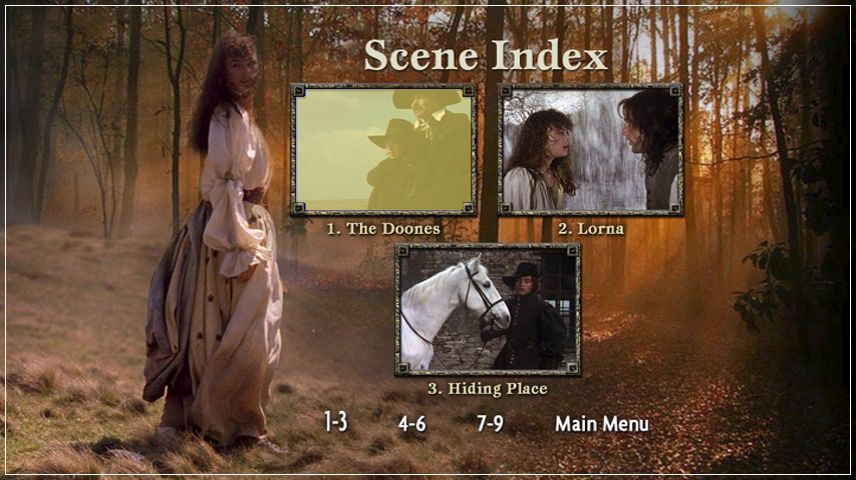 Scene Selection Menu