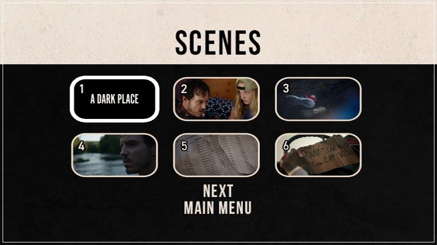 Scene Selection Menu