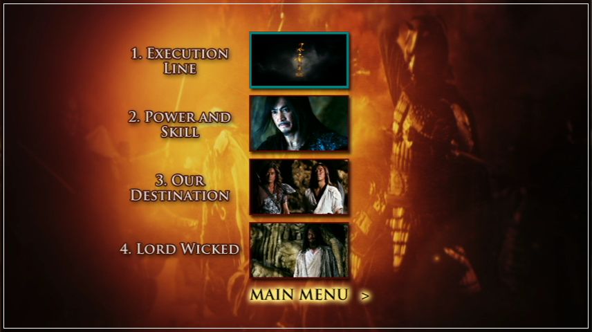 Scene Selection Menu