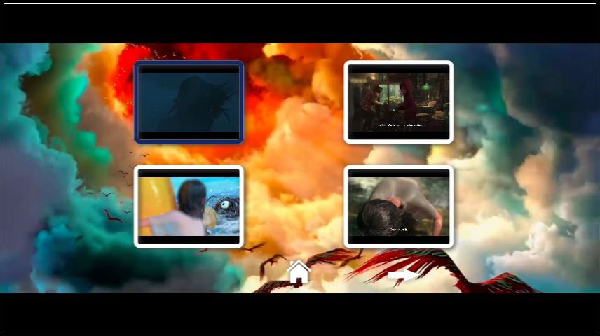 Scene Selection Menu