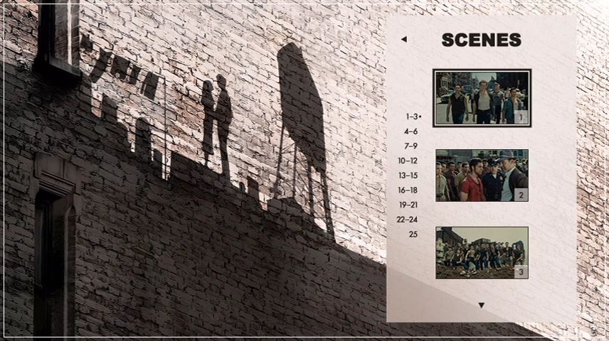 Scene Selection Menu