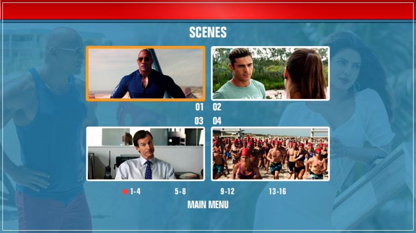 Scene Selection Menu