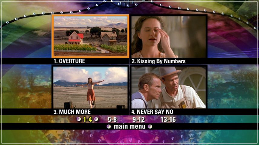 Scene Selection Menu