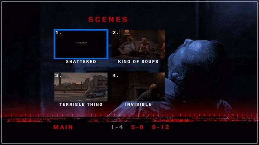 Scene Selection Menu
