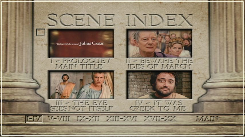 Scene Selection Menu