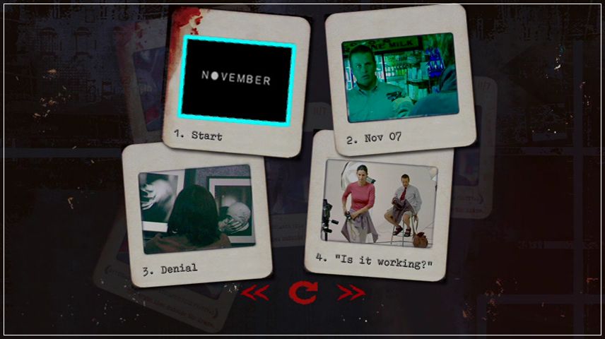 Scene Selection Menu
