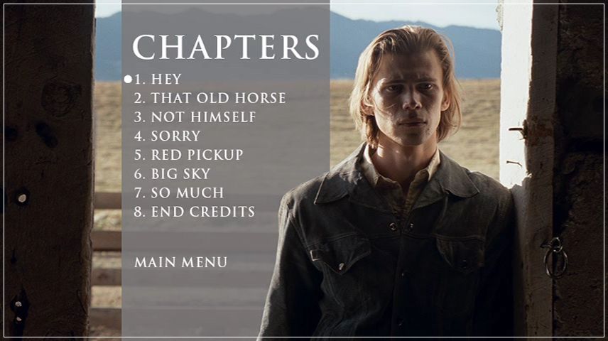 Scene Selection Menu