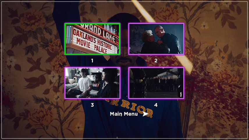 Scene Selection Menu