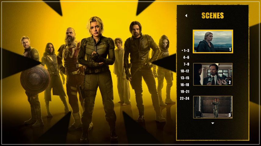 Scene Selection Menu