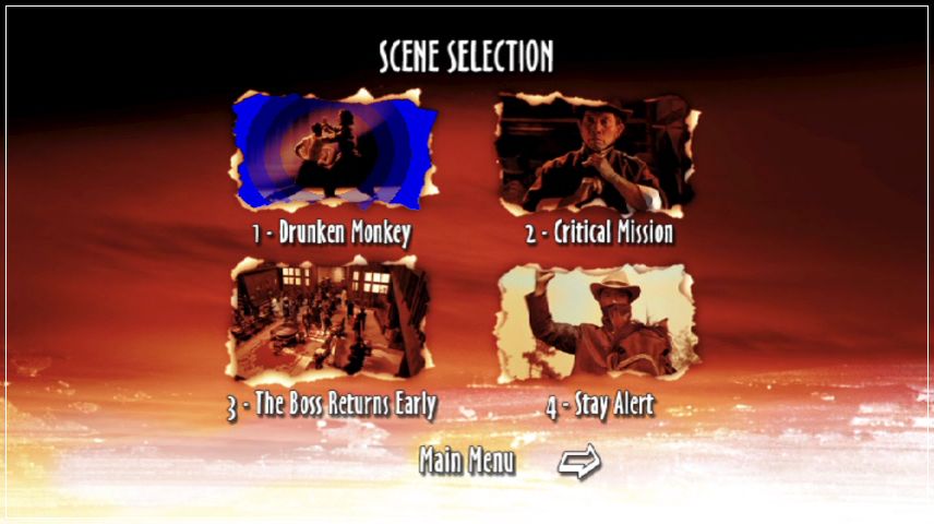 Scene Selection Menu