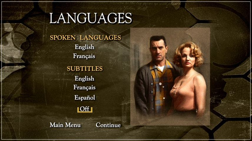 Setup Menu