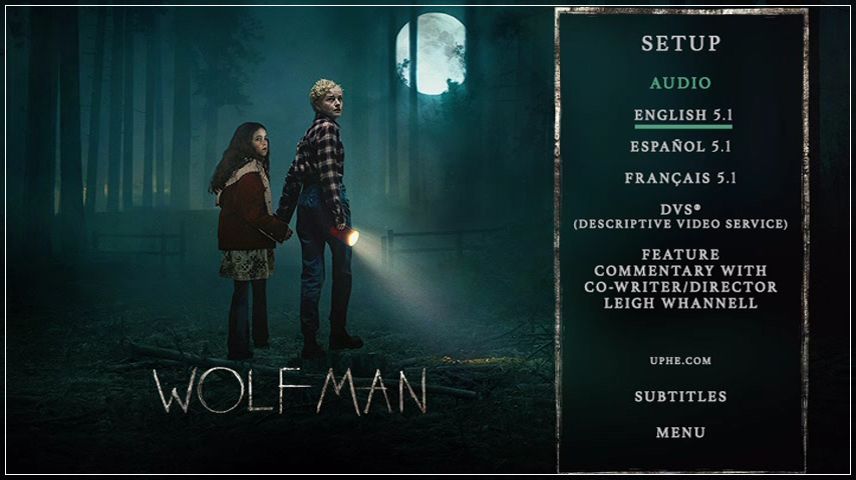 Setup Menu