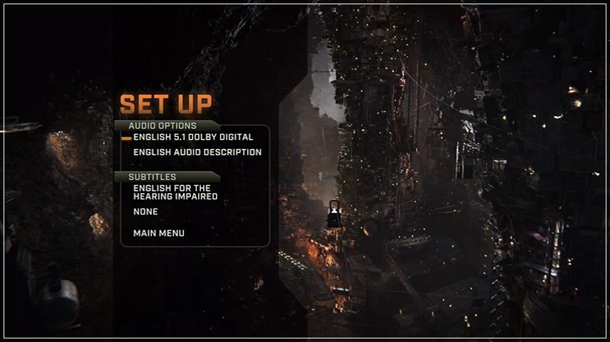 Setup Menu