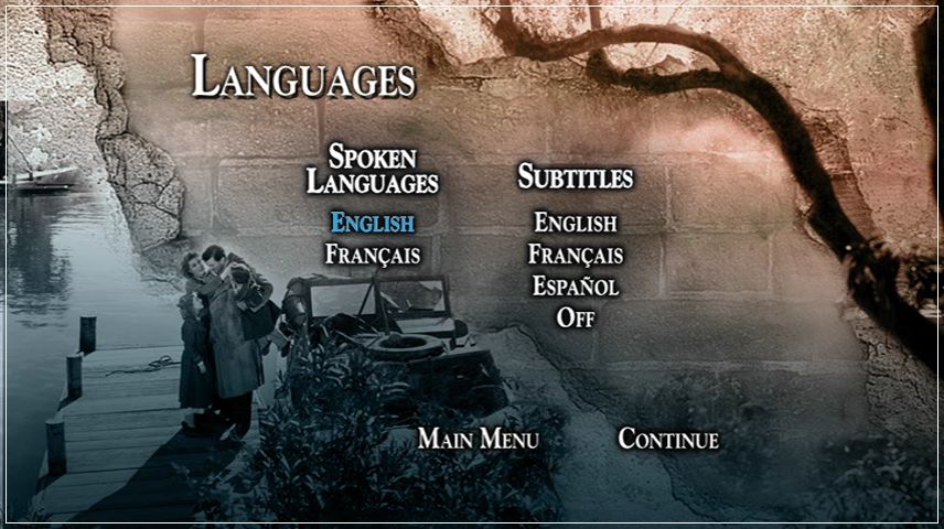 Setup Menu