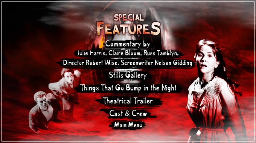 Special Features Menu