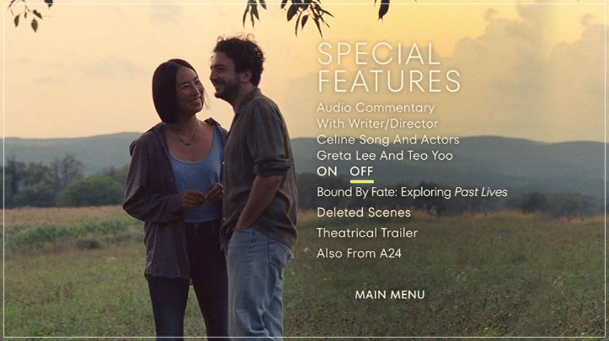 Special Features Menu