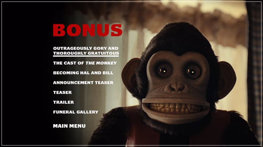 Special Features Menu