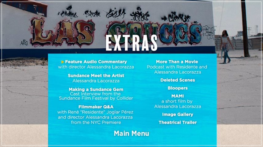 Special Features Menu