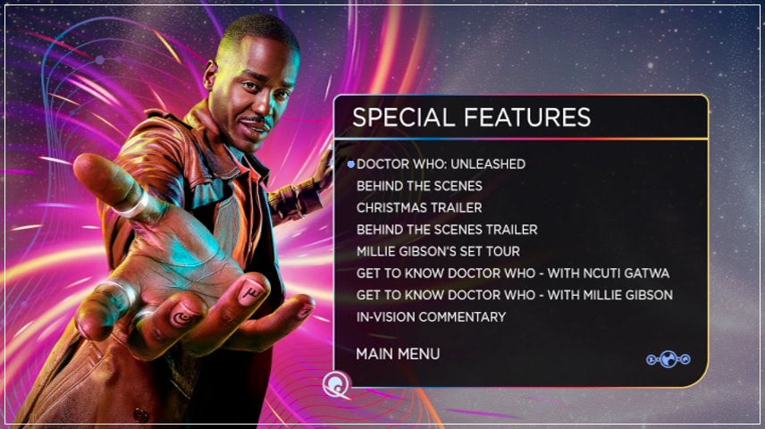 Special Features Menu