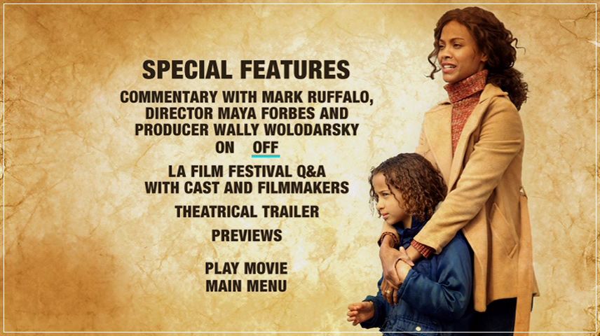 Special Features Menu